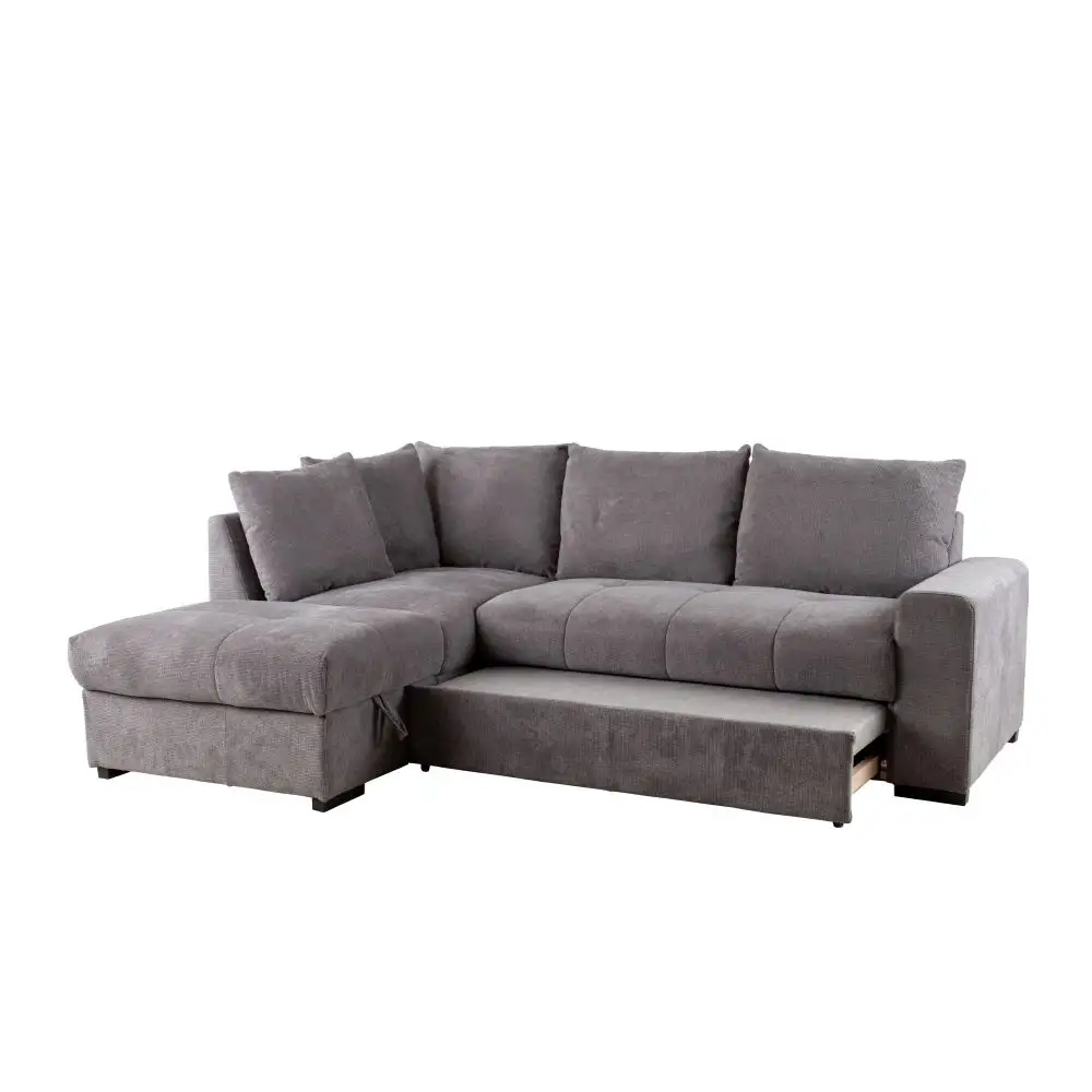 LIBERTA BILL ΚΑΝΑΠΕΣ ΚΡΕΒΑΤΙ ΓΩΝΙΑ ΑΡΙΣΤΕΡΗ STONE 241x173x94cm