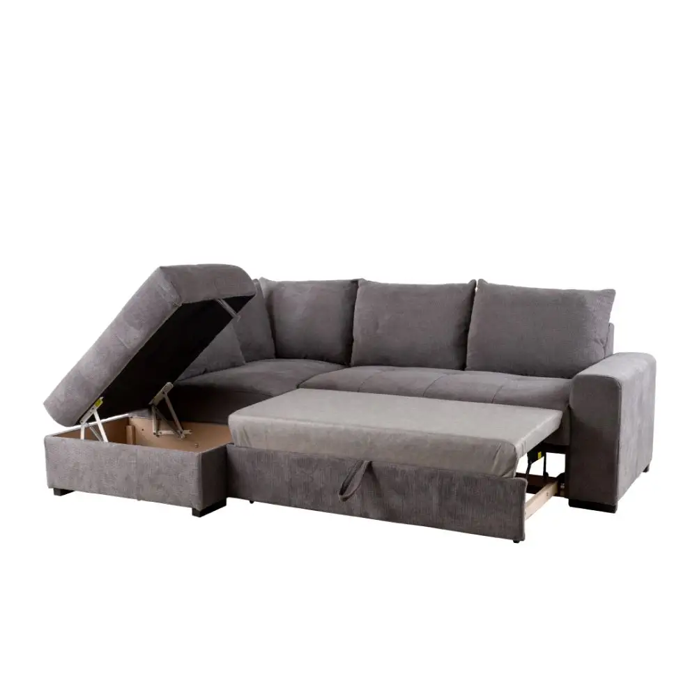 LIBERTA BILL ΚΑΝΑΠΕΣ ΚΡΕΒΑΤΙ ΓΩΝΙΑ ΑΡΙΣΤΕΡΗ STONE 241x173x94cm