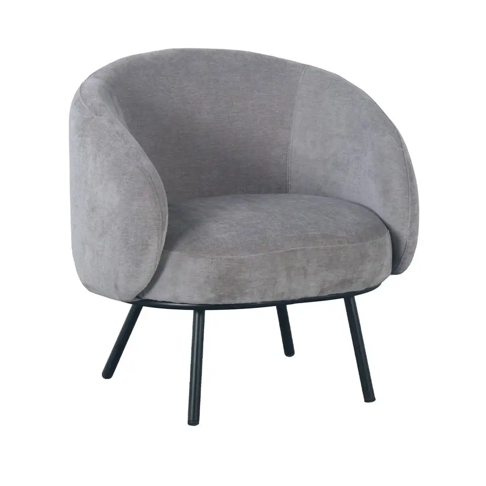 LIBERTA MALU ΠΟΛΥΘΡΟΝΑ ΓΚΡΙ 74x68x74cm