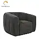LIBERTA ASCOT ΠΟΛΥΘΡΟΝΑ ΠΕΡΙΣΤΡΕΦΟΜΕΝΗ ΓΚΡΙ 99x83.5x72.5cm