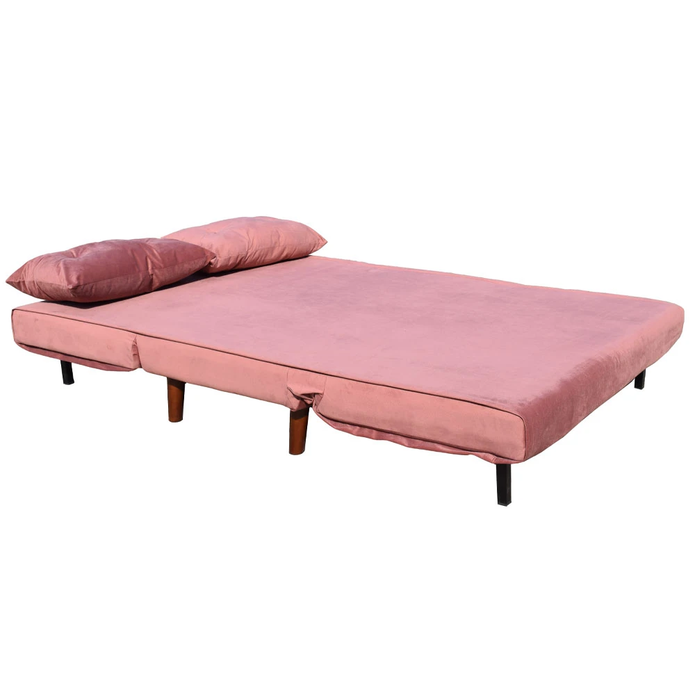 LIBERTA FALCON ΚΑΝΑΠΕΣ ΚΡΕΒΑΤΙ 2ΘΕΣΙΟΣ ΑΝΑΔΙΠΛΟΥΜΕΝΟΣ DUSTY PINK 121x90x80