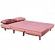 LIBERTA FALCON ΚΑΝΑΠΕΣ ΚΡΕΒΑΤΙ 2ΘΕΣΙΟΣ ΑΝΑΔΙΠΛΟΥΜΕΝΟΣ DUSTY PINK 121x90x80