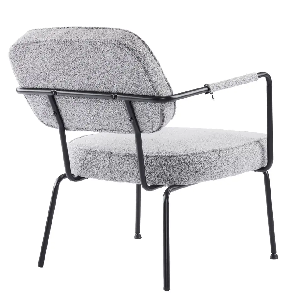 LIBERTA PRISLEY ΠΟΛΥΘΡΟΝΑ ΓΚΡΙ ΑΝΟΙΧΤΟ 73x66x78cm