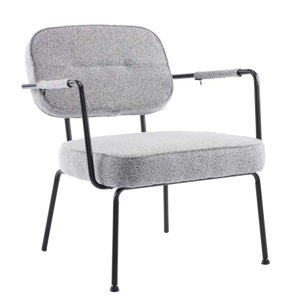 LIBERTA PRISLEY ΠΟΛΥΘΡΟΝΑ ΓΚΡΙ ΑΝΟΙΧΤΟ 73x66x78cm