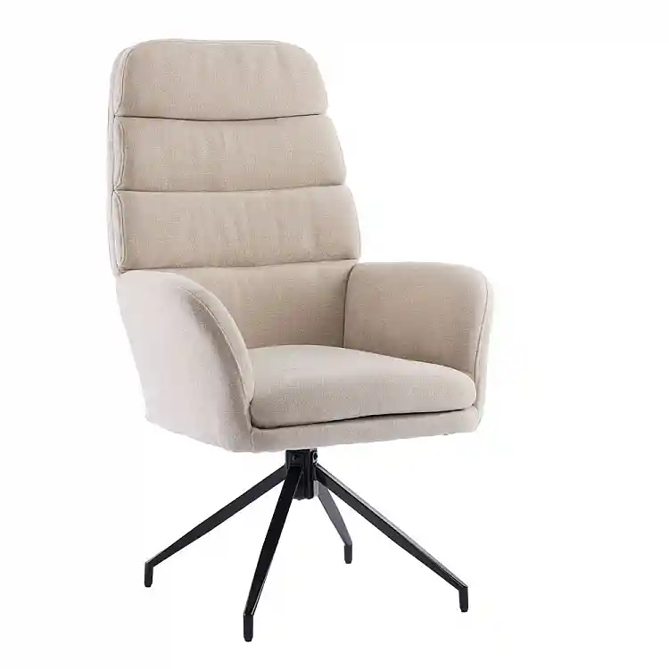 LIBERTA GIRAR ΠΟΛΥΘΡΟΝΑ ΠΕΡΙΣΤΡΕΦΟΜΕΝΗ BEIGE 70x69.5x113cm