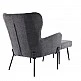 LIBERTA CHILLOUT ΠΟΛΥΘΡΟΝΑ ΓΚΡΙ ΣΚΟΥΡΟ 84x74x97.5 LIBERTA CHILLOUT ΠΟΛΥΘΡΟΝΑ ΓΚΡΙ ΣΚΟΥΡΟ 84x74x97.5