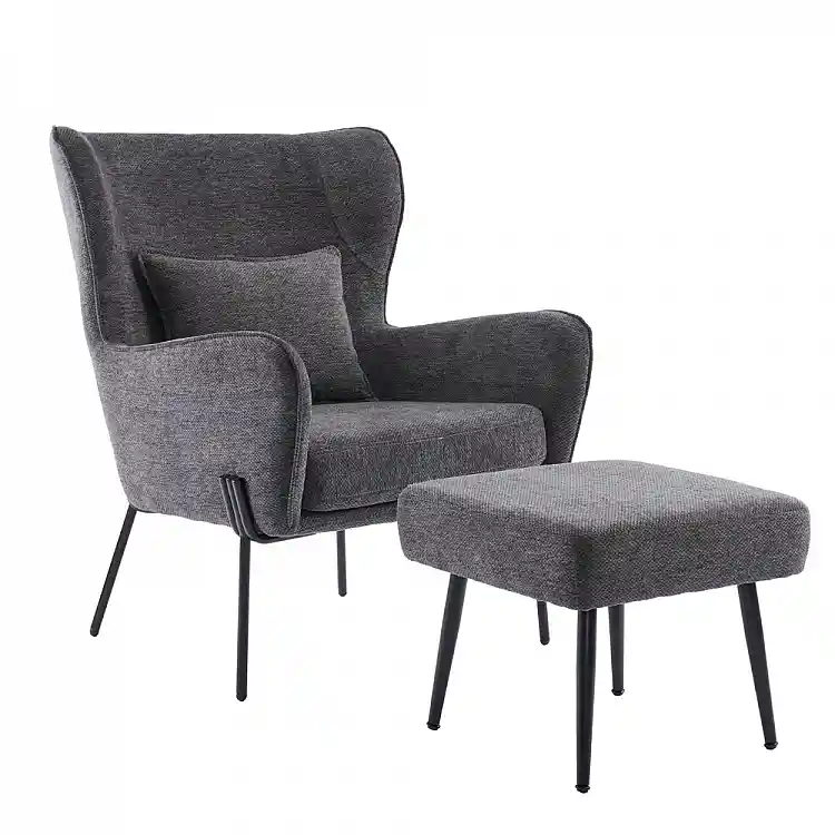 LIBERTA CHILLOUT ΠΟΛΥΘΡΟΝΑ ΣΚΑΜΠΩ ΣΕΤ ΓΚΡΙ ΣΚΟΥΡΟ 72x84x97cm