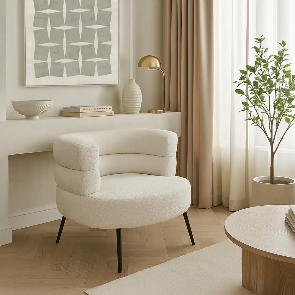 LIBERTA PAVLOVA ΠΟΛΥΘΡΟΝΑ ΛΕΥΚΟ 87x80x72cm