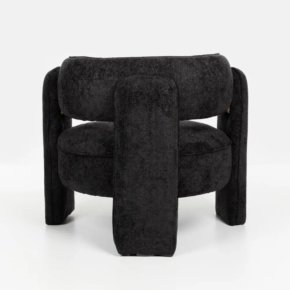 LIBERTA GRADA SMALL ΠΟΛΥΘΡΟΝΑ ΜΑΥΡΟ 79x85x70.5cm