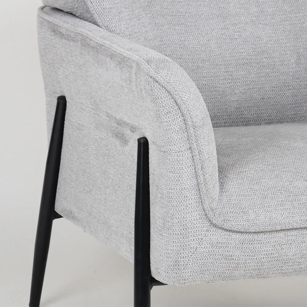 LIBERTA LENON ΠΟΛΥΘΡΟΝΑ ΓΚΡΙ 83x83x85cm