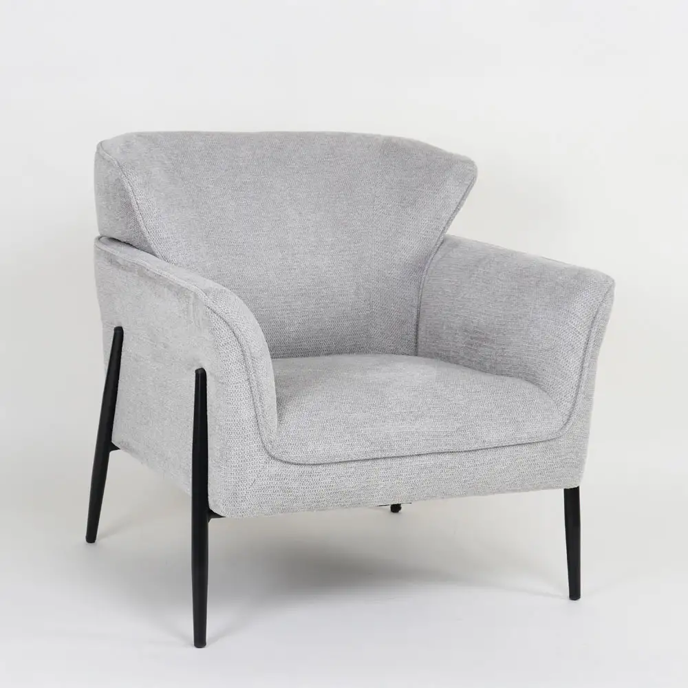 LIBERTA LENON ΠΟΛΥΘΡΟΝΑ ΓΚΡΙ 83x83x85cm