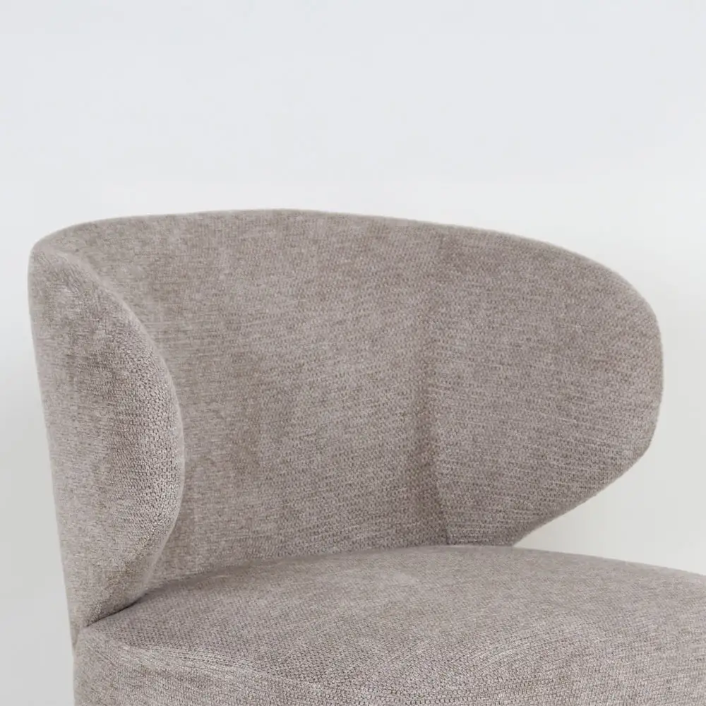 LIBERTA GEO ΠΟΛΥΘΡΟΝΑ ΠΕΡΙΣΤΡΕΦΟΜΕΝΗ ΓΚΡΙ LATTE 74x76x75cm