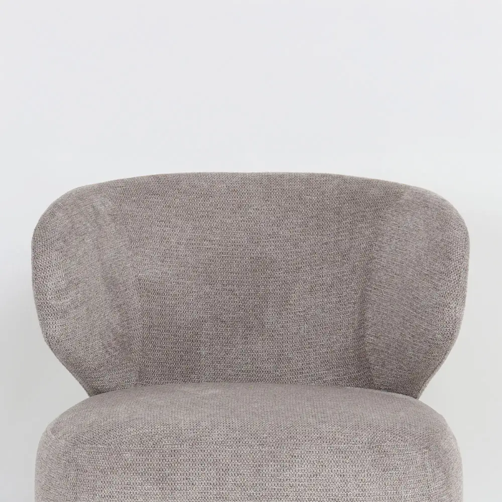 LIBERTA GEO ΠΟΛΥΘΡΟΝΑ ΠΕΡΙΣΤΡΕΦΟΜΕΝΗ ΓΚΡΙ LATTE 74x76x75cm