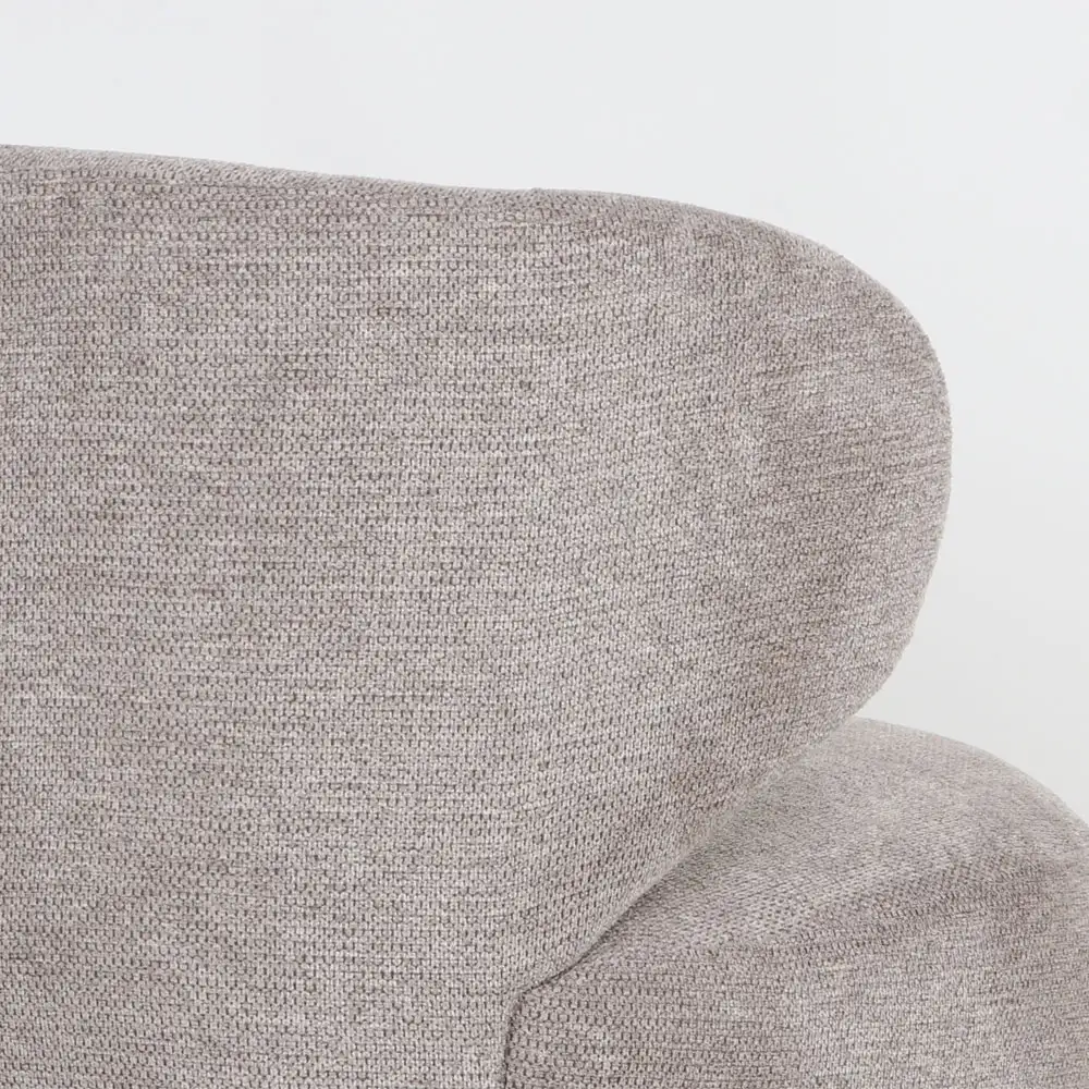 LIBERTA GEO ΠΟΛΥΘΡΟΝΑ ΠΕΡΙΣΤΡΕΦΟΜΕΝΗ ΓΚΡΙ LATTE 74x76x75cm