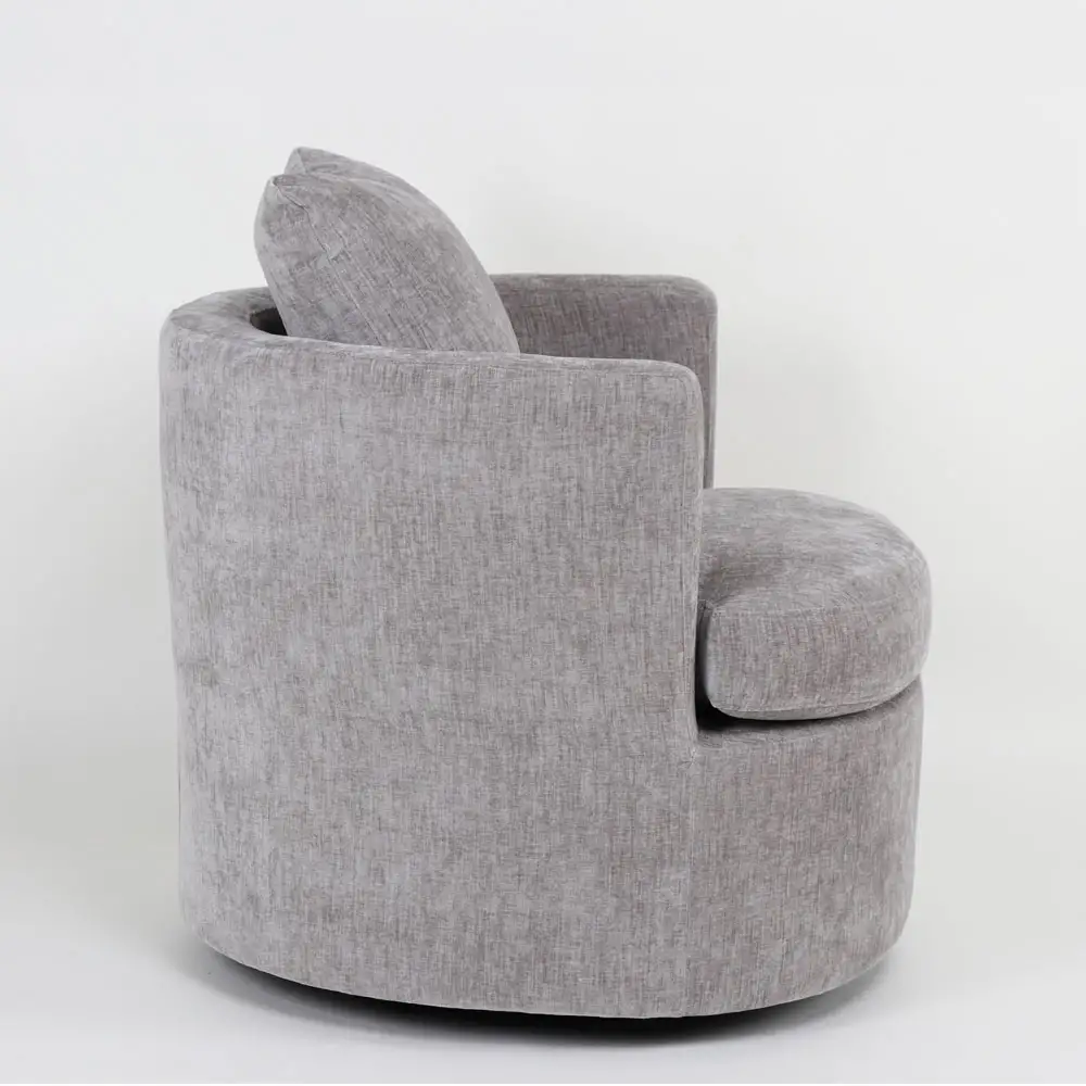 LIBERTA ORBITA ΠΟΛΥΘΡΟΝΑ ΠΕΡΙΣΤΡΕΦΟΜΕΝΗ ΓΚΡΙ 78x76x65cm