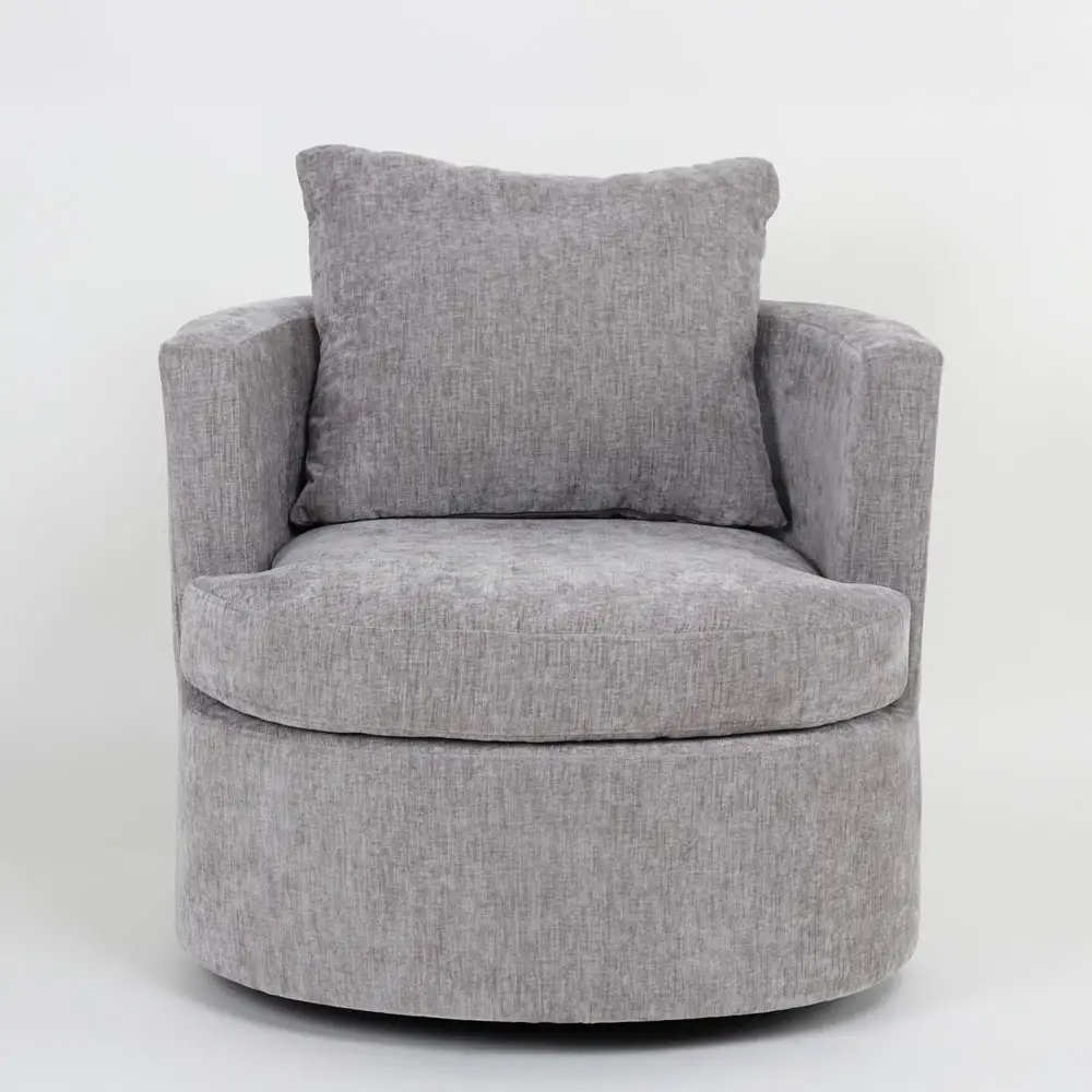 LIBERTA ORBITA ΠΟΛΥΘΡΟΝΑ ΠΕΡΙΣΤΡΕΦΟΜΕΝΗ ΓΚΡΙ 78x76x65cm