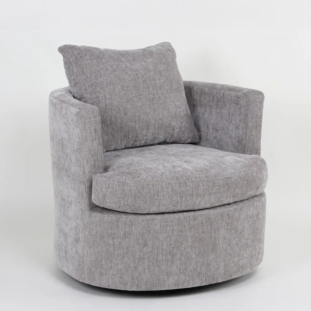 LIBERTA ORBITA ΠΟΛΥΘΡΟΝΑ ΠΕΡΙΣΤΡΕΦΟΜΕΝΗ ΓΚΡΙ 78x76x65cm