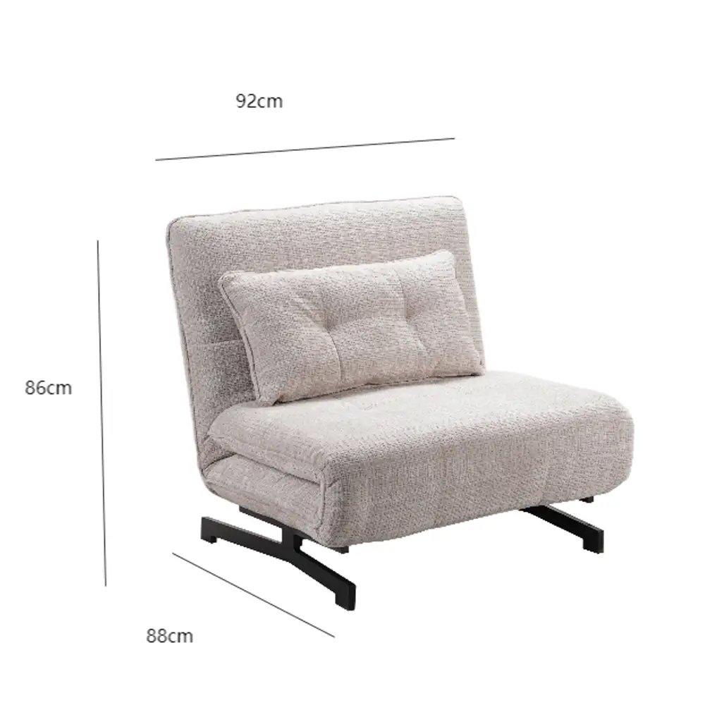 LIBERTA ESCADA ΠΟΛΥΘΡΟΝΑ ΑΝΑΔΙΠΛΟΥΜΕΝΗ OFF WHITE 92x88x86cm