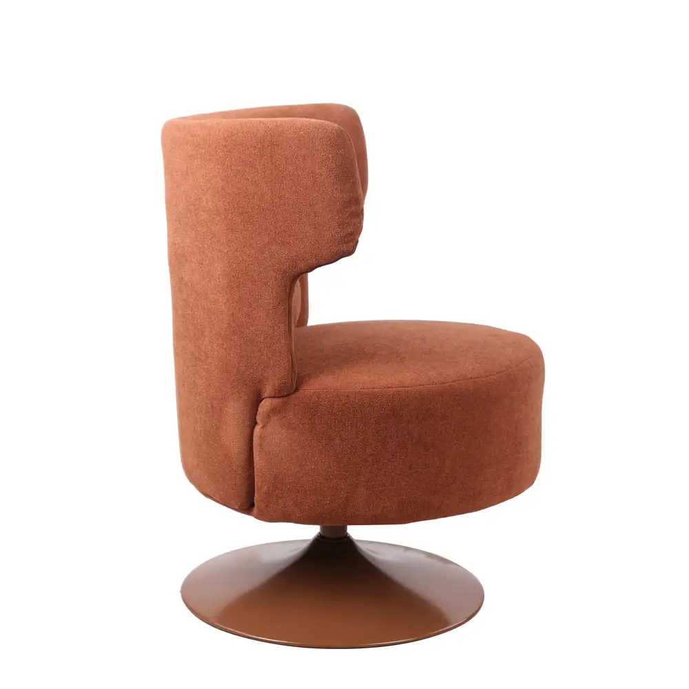 LIBERTA CANVAS ΠΟΛΥΘΡΟΝΑ ΠΕΡΙΣΤΡΕΦΟΜΕΝΗ ΠΟΡΤΟΚΑΛΙ 72x68x86cm