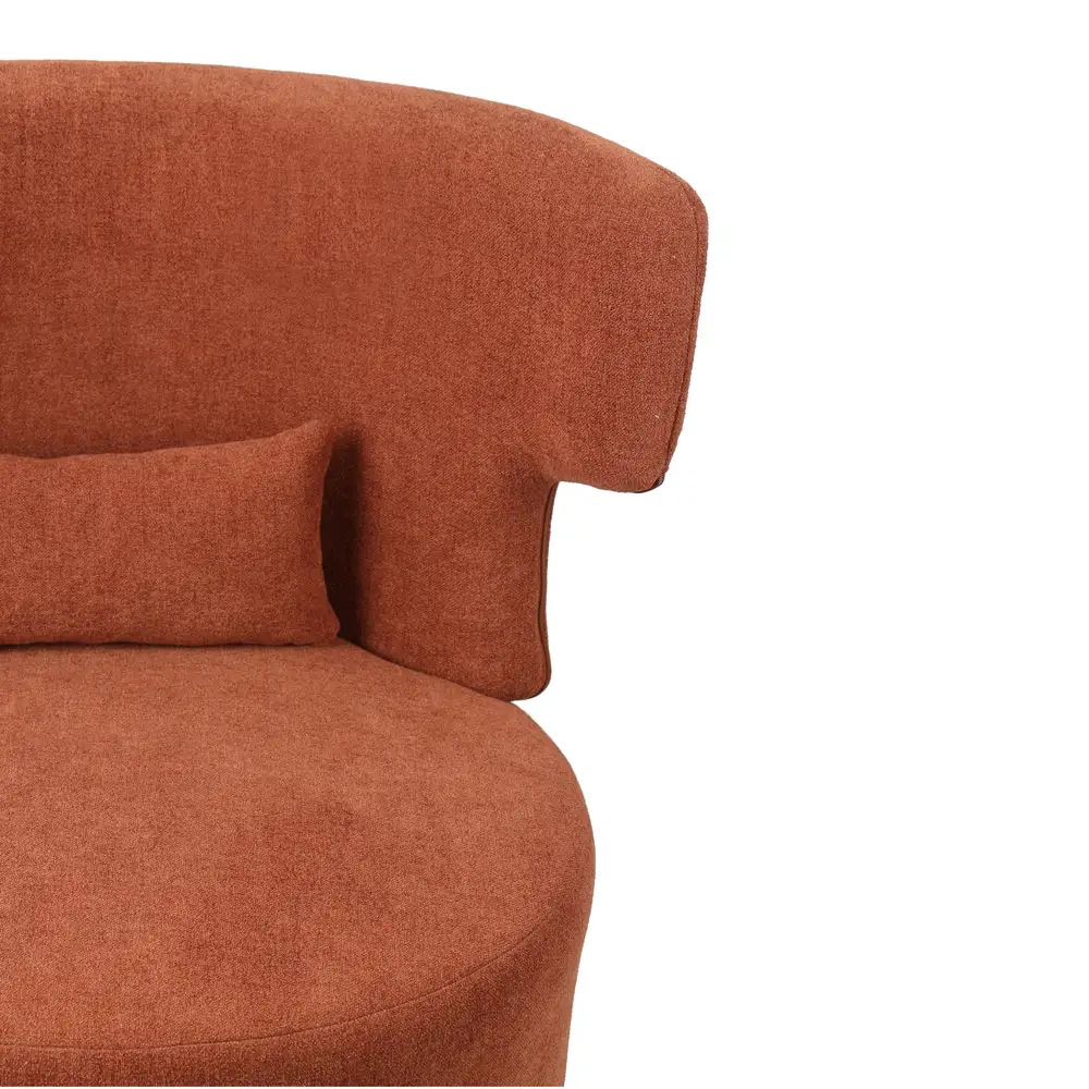 LIBERTA CANVAS ΠΟΛΥΘΡΟΝΑ ΠΕΡΙΣΤΡΕΦΟΜΕΝΗ ΠΟΡΤΟΚΑΛΙ 72x68x86cm