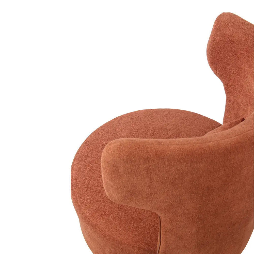 LIBERTA CANVAS ΠΟΛΥΘΡΟΝΑ ΠΕΡΙΣΤΡΕΦΟΜΕΝΗ ΠΟΡΤΟΚΑΛΙ 72x68x86cm