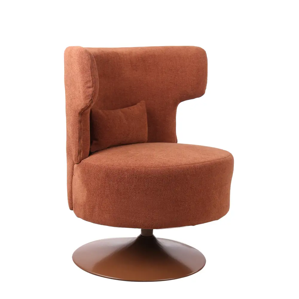 LIBERTA CANVAS ΠΟΛΥΘΡΟΝΑ ΠΕΡΙΣΤΡΕΦΟΜΕΝΗ ΠΟΡΤΟΚΑΛΙ 72x68x86cm