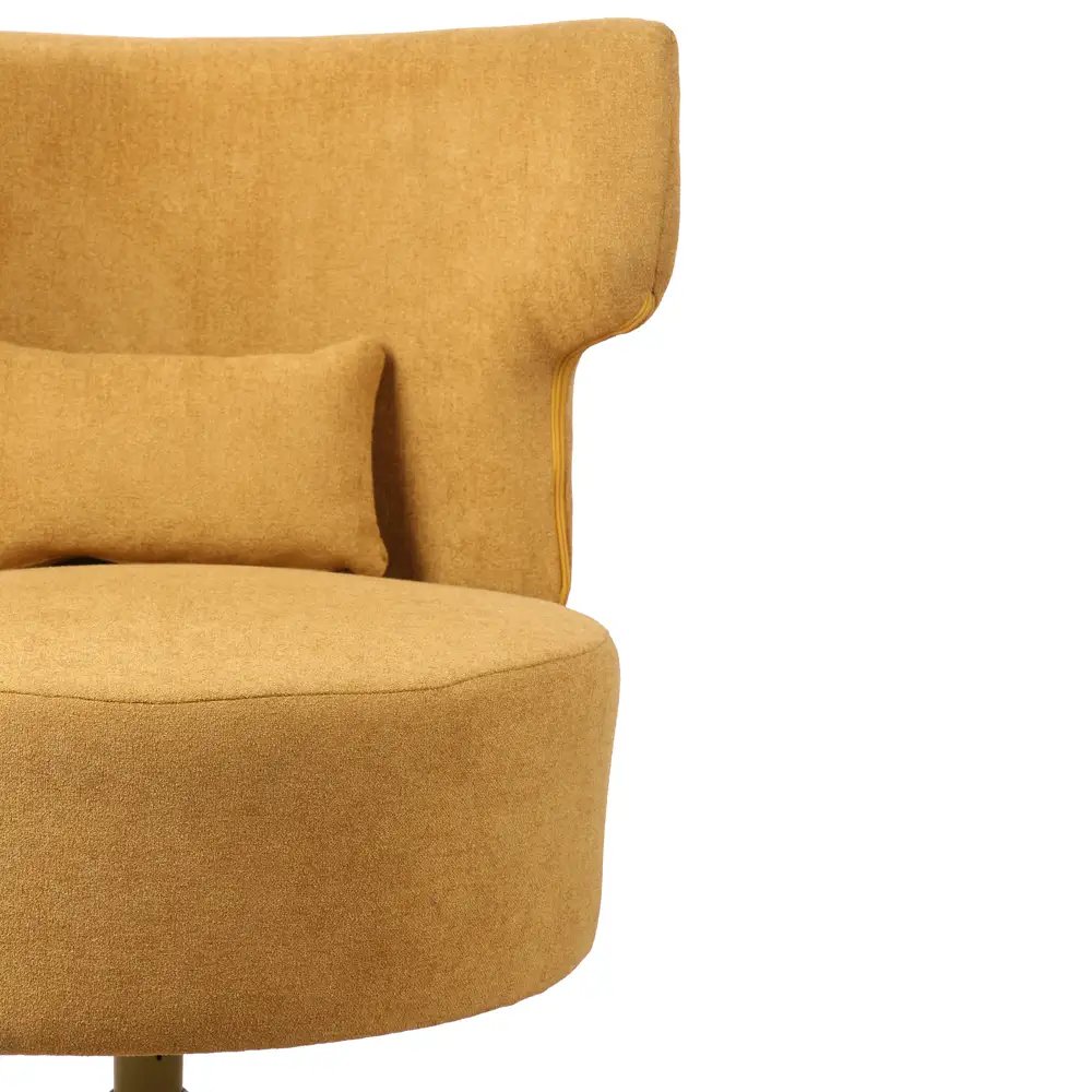 LIBERTA CANVAS ΠΟΛΥΘΡΟΝΑ ΠΕΡΙΣΤΡΕΦΟΜΕΝΗ ΚΙΤΡΙΝΟ 72x68x86cm