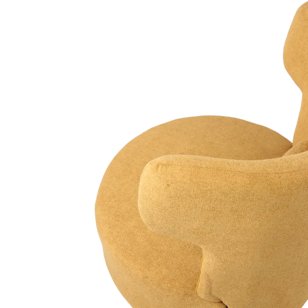 LIBERTA CANVAS ΠΟΛΥΘΡΟΝΑ ΠΕΡΙΣΤΡΕΦΟΜΕΝΗ ΚΙΤΡΙΝΟ 72x68x86cm