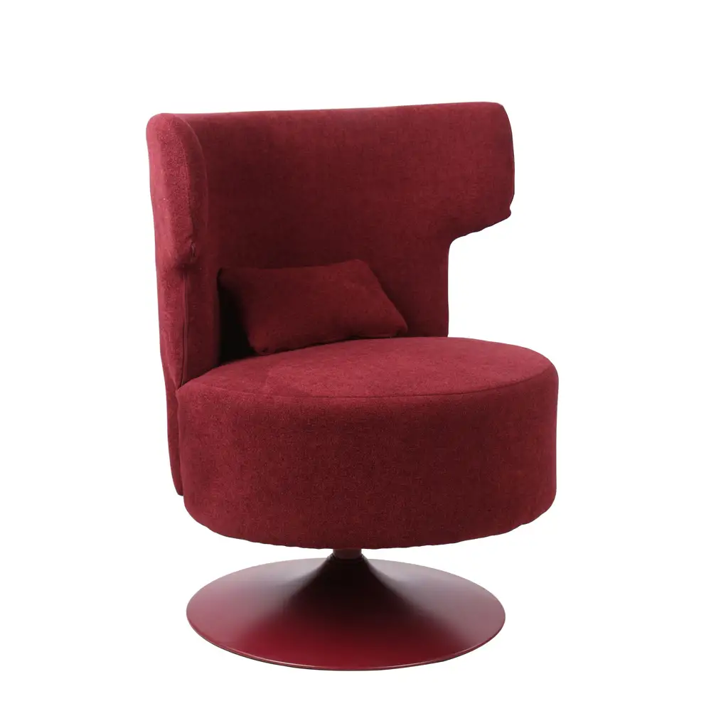 LIBERTA CANVAS ΠΟΛΥΘΡΟΝΑ ΠΕΡΙΣΤΡΕΦΟΜΕΝΗ BORDEAUX 72x68x86cm