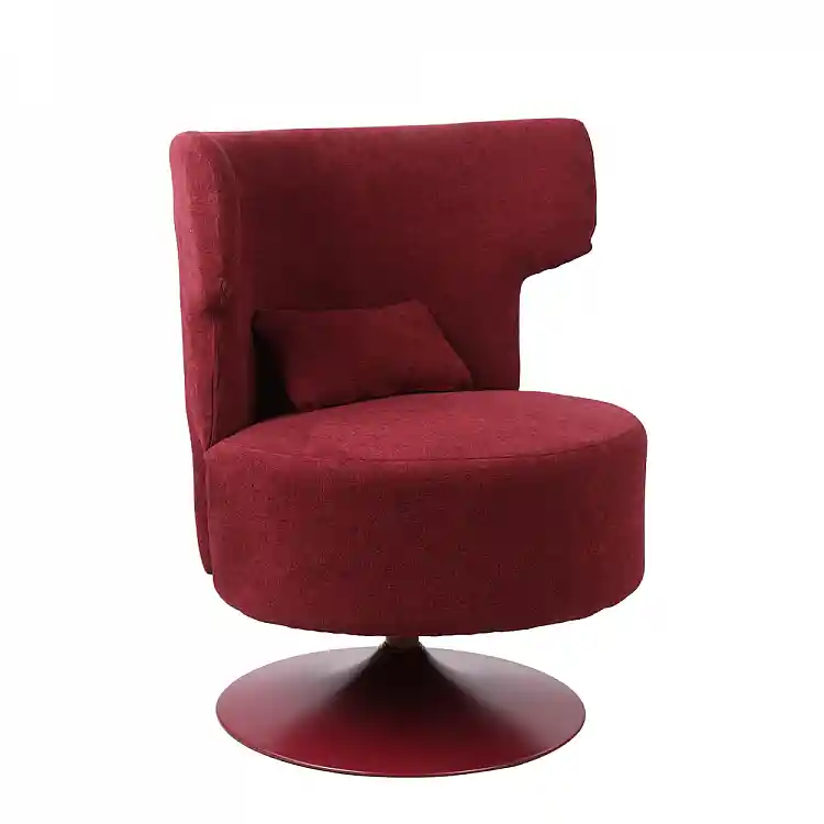 LIBERTA CANVAS ΠΟΛΥΘΡΟΝΑ ΠΕΡΙΣΤΡΕΦΟΜΕΝΗ BORDEAUX 72x68x86cm