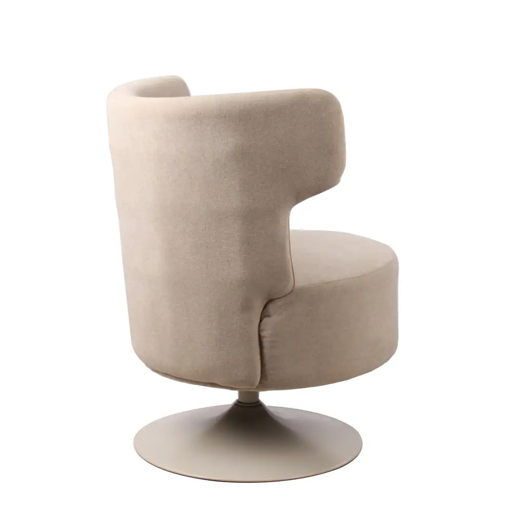 LIBERTA CANVAS ΠΟΛΥΘΡΟΝΑ ΠΕΡΙΣΤΡΕΦΟΜΕΝΗ BEIGE 72x68x86cm