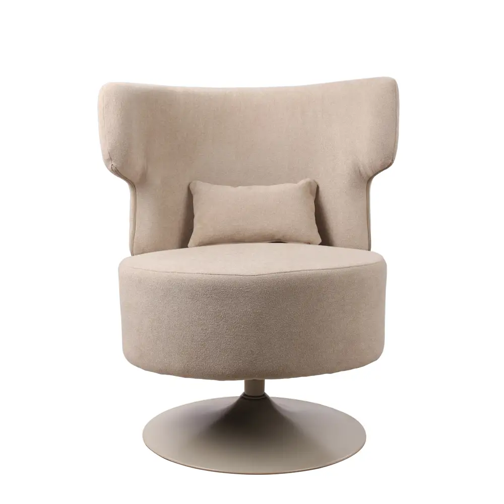 LIBERTA CANVAS ΠΟΛΥΘΡΟΝΑ ΠΕΡΙΣΤΡΕΦΟΜΕΝΗ BEIGE 72x68x86cm