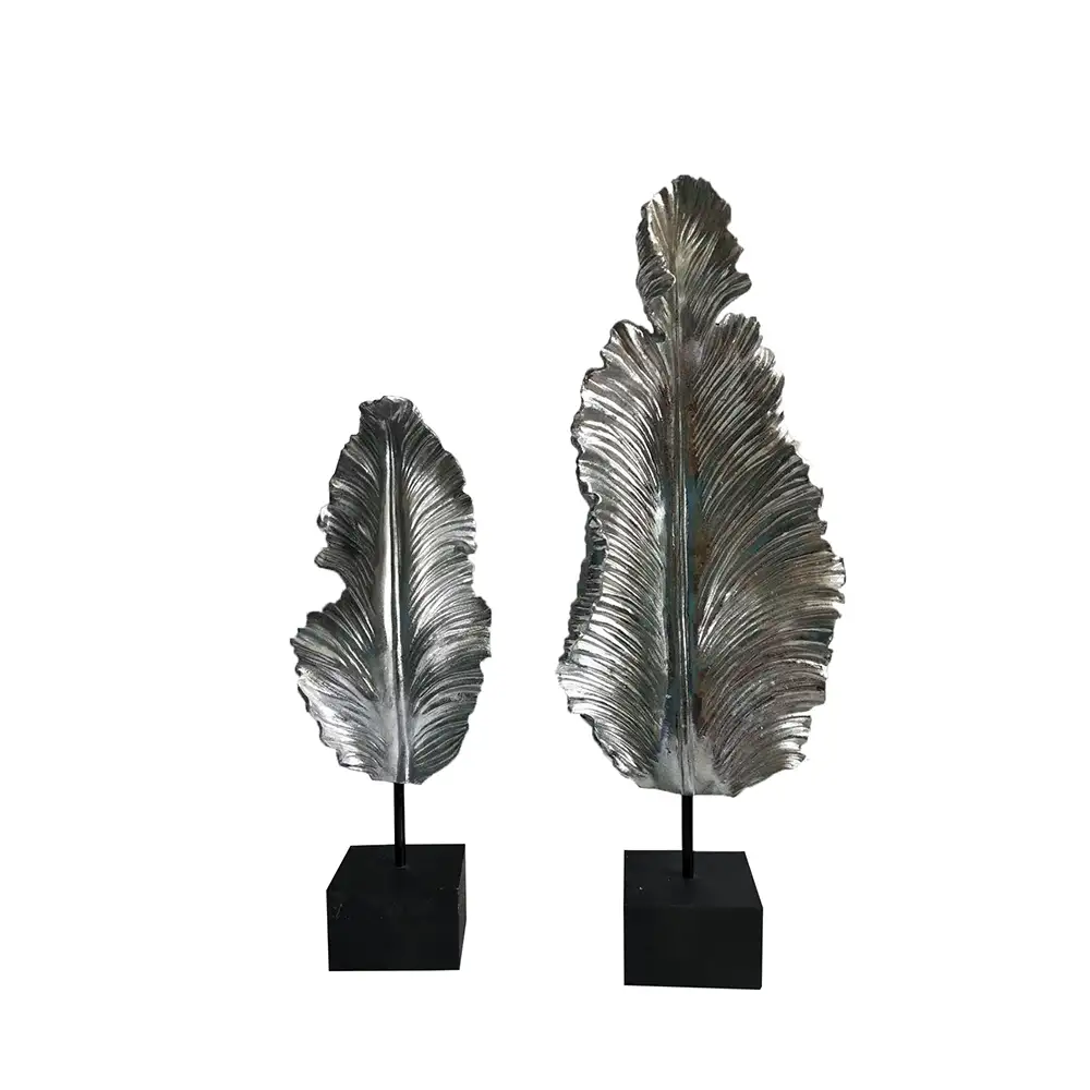 LIBERTA FILO ΔΙΑΚΟΣΜΗΤΙΚΟ TOTEM 24x12x62cm POLYRESIN ΑΣΗΜΙ ΜΑΥΡΟ ΞΥΛΟ