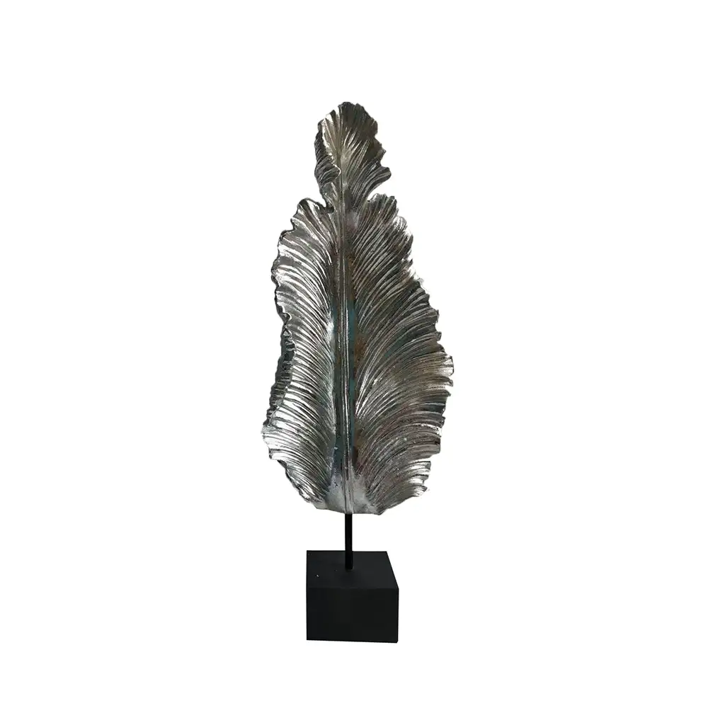 LIBERTA FILO ΔΙΑΚΟΣΜΗΤΙΚΟ TOTEM 24x12x62cm POLYRESIN ΑΣΗΜΙ ΜΑΥΡΟ ΞΥΛΟ