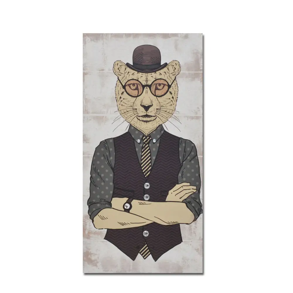 LIBERTA MR.CAT ΠΙΝΑΚΑΣ ΔΙΑΚΟΣΜΗΣΗΣ 30x60x2cm ΚΑΜΒΑΣ ΠΟΛΥΧΡΩΜΟ ΞΥΛΟ