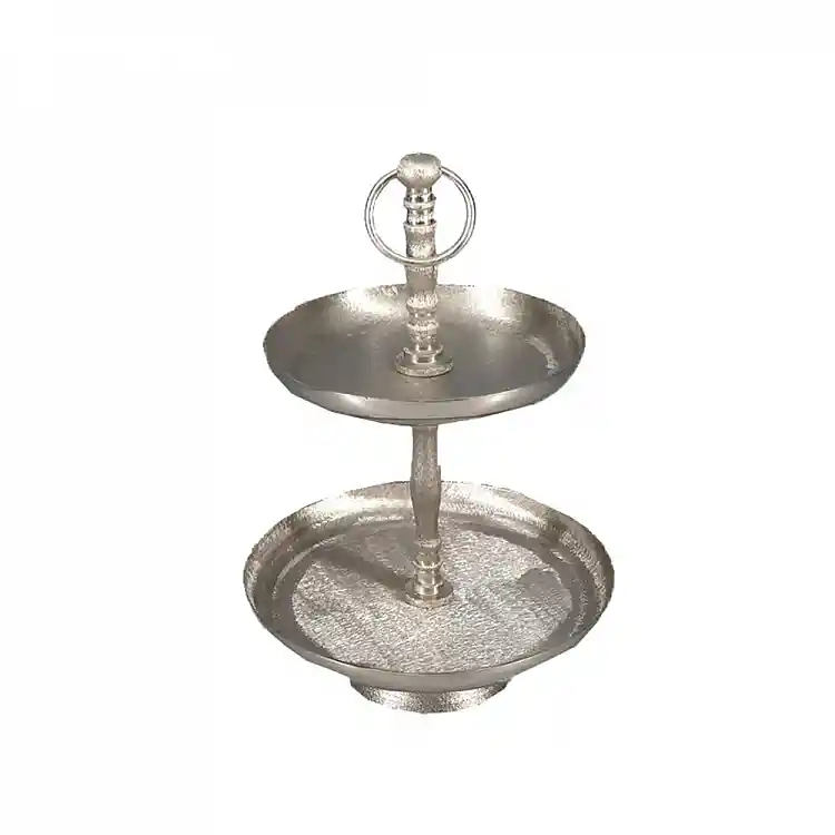 LIBERTA TRIER ΟΡΝΤΕΒΙΕΡΑ 2 ΕΠΙΠΕΔΑ 22x22x30cm ΑΛΟΥΜΙΝΙΟ ΑΣΗΜΙ