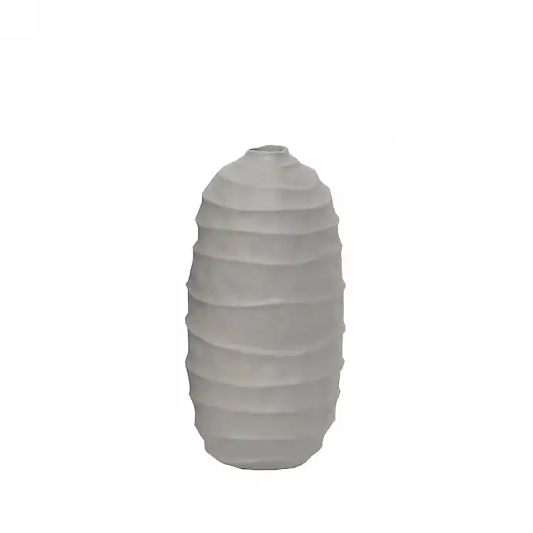 LIBERTA CEMENTO ΒΑΖΟ 13x13x26cm ΚΕΡΑΜΙΚΟ ΓΚΡΙ