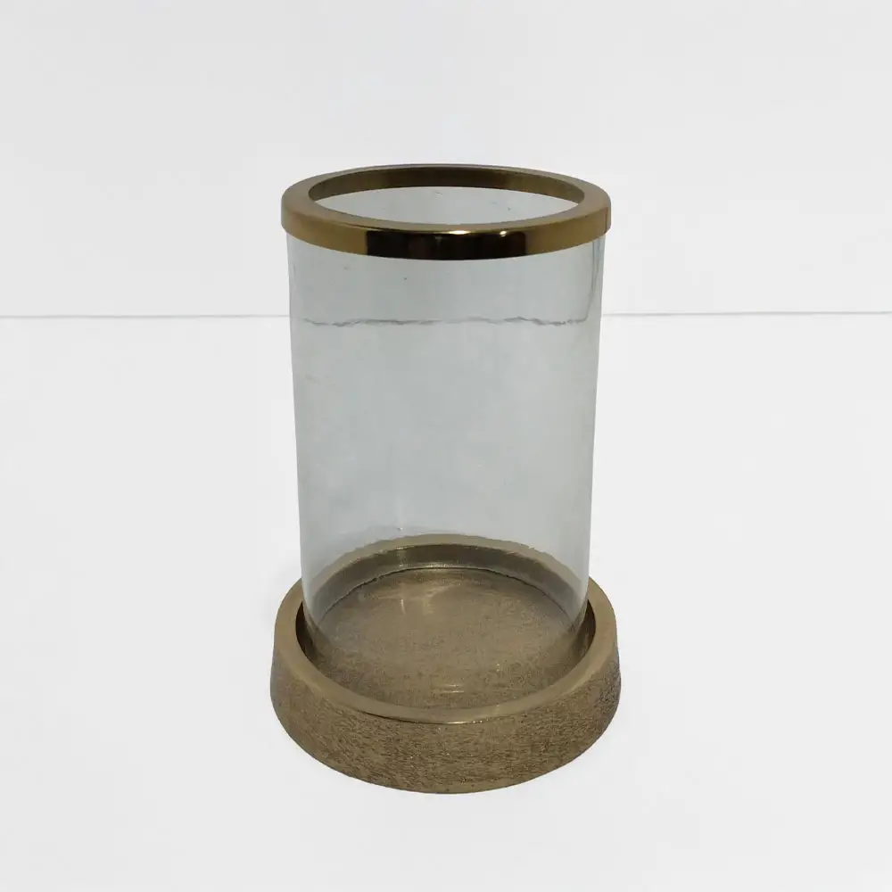 LIBERTA TITUL ΒΑΣΗ ΡΕΣΩ 16x16x22cm ΑΛΟΥΜΙΝΙΟ ΧΡΥΣΟ ΓΥΑΛΙ