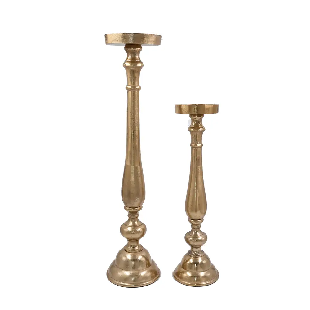 LIBERTA IONAS ΚΗΡΟΠΗΓΙΟ 18x18x74cm ΑΛΟΥΜΙΝΙΟ ΧΡΥΣΟ