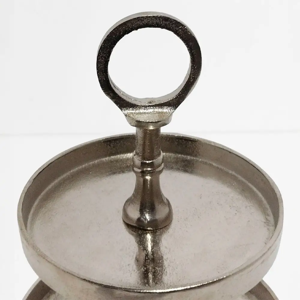 LIBERTA SERVIR ΟΡΝΤΕΒΙΕΡΑ 3 ΕΠΙΠΕΔΑ 22x22x36cm ΑΛΟΥΜΙΝΙΟ ΑΣΗΜΙ