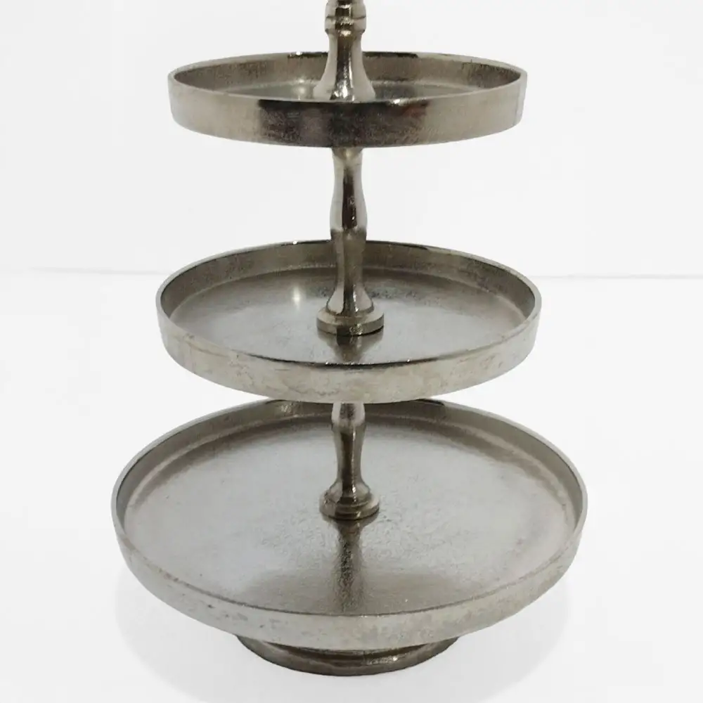 LIBERTA SERVIR ΟΡΝΤΕΒΙΕΡΑ 3 ΕΠΙΠΕΔΑ 22x22x36cm ΑΛΟΥΜΙΝΙΟ ΑΣΗΜΙ