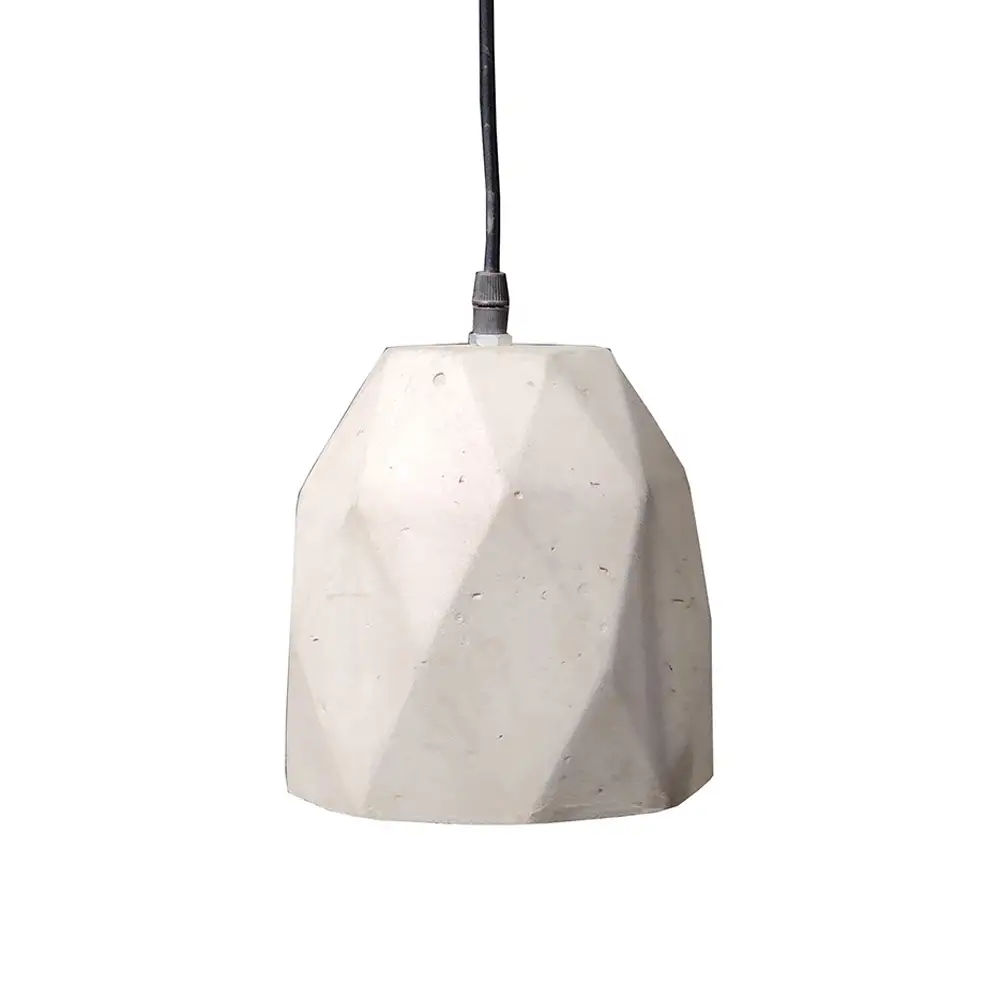 LIBERTA ALBA ΦΩΤΙΣΤΙΚΟ ΟΡΟΦΗΣ 15x15x16cm ΤΣΙΜΕΝΤΟ ΓΚΡΙ