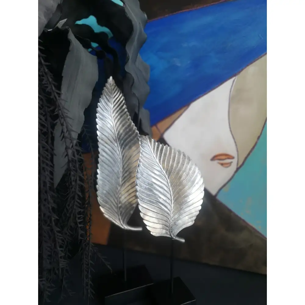 LIBERTA UMI ΔΙΑΚΟΣΜΗΤΙΚΟ TOTEM 17x13x42cm POLYRESIN ΑΣΗΜΙ ΜΑΥΡΟ ΜΕΤΑΛΛΟ