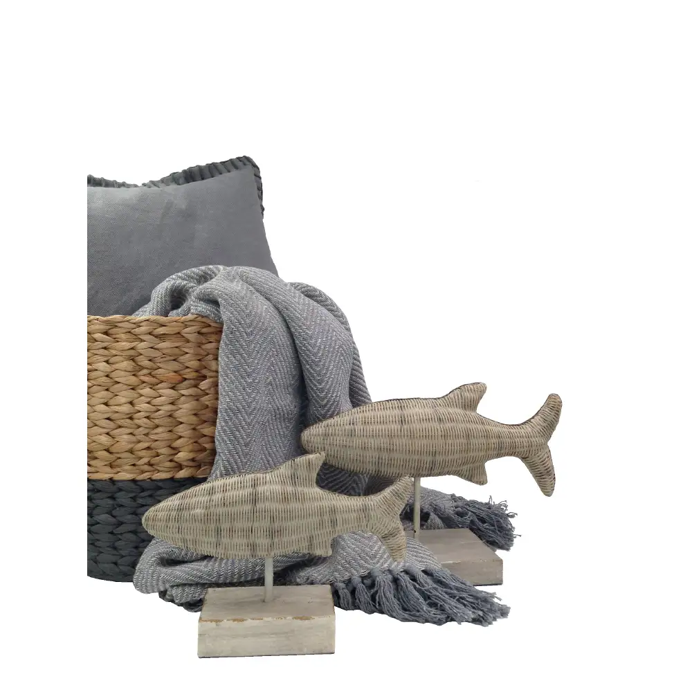 LIBERTA JE VEUX ΔΙΑΚΟΣΜΗΤΙΚΟ ΨΑΡΙ 35x12x24cm POLYRESIN ΚΑΦΕ