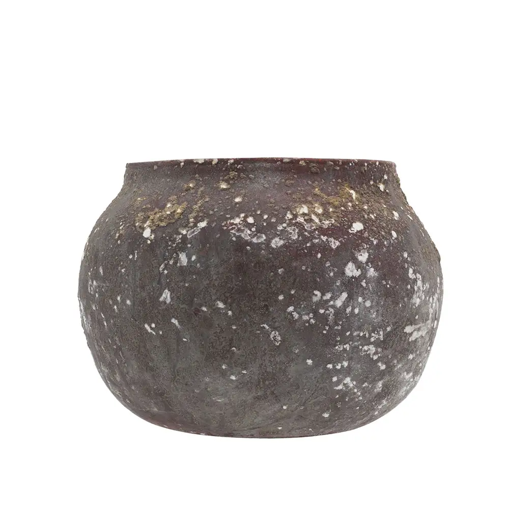 LIBERTA BERRY ΒΑΣΗ ΡΕΣΩ 23x23x16cm ΓΥΑΛΙ ROTTENRUST