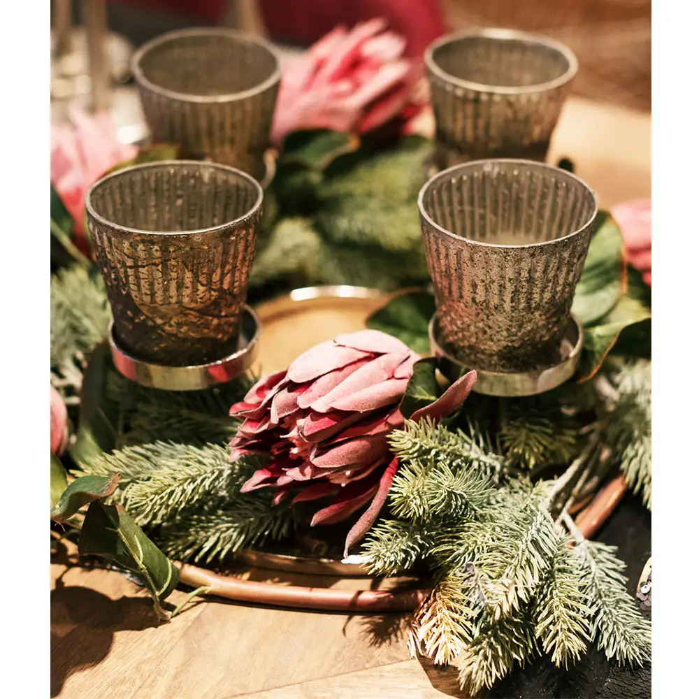 LIBERTA REDON ΒΑΣΗ ΡΕΣΩ 42x42x11cm ΑΛΟΥΜΙΝΙΟ ΑΣΗΜΙ