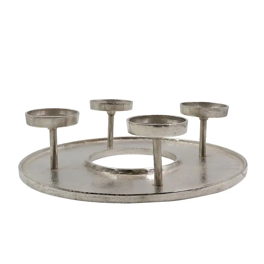 LIBERTA REDON ΒΑΣΗ ΡΕΣΩ 42x42x11cm ΑΛΟΥΜΙΝΙΟ ΑΣΗΜΙ