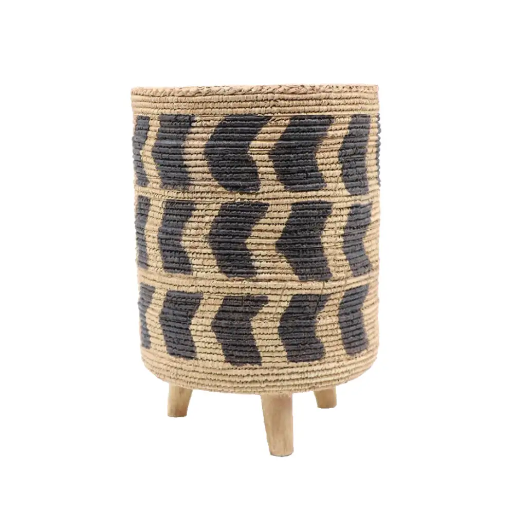 LIBERTA INKA ΚΑΣΠΩ 19x19x27cm POLYRESIN ΦΥΣΙΚΟ ΜΑΥΡΟ