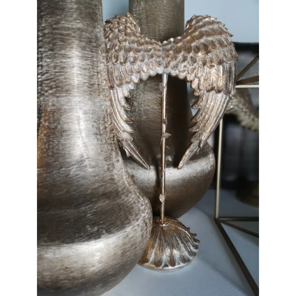 LIBERTA VOLE ΔΙΑΚΟΣΜΗΤΙΚΟ ΦΤΕΡΑ 27x14x41cm POLYRESIN ΧΡΥΣΟ