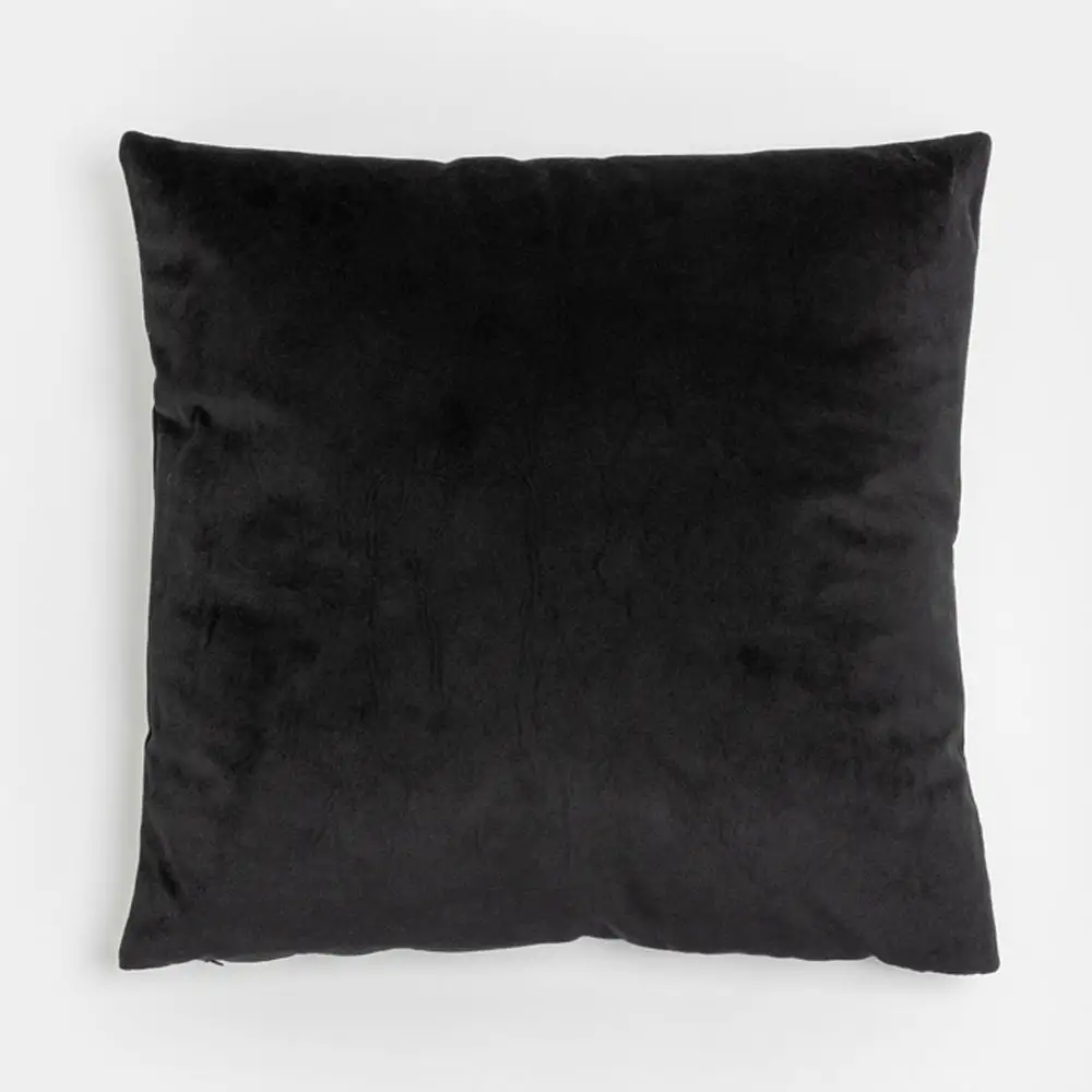 LIBERTA DIONE ΔΙΑΚΟΣΜΗΤΙΚΟ ΜΑΞΙΛΑΡΙ 45x45cm ΥΦΑΣΜΑ ΜΑΥΡΟ ΧΡΥΣΟ